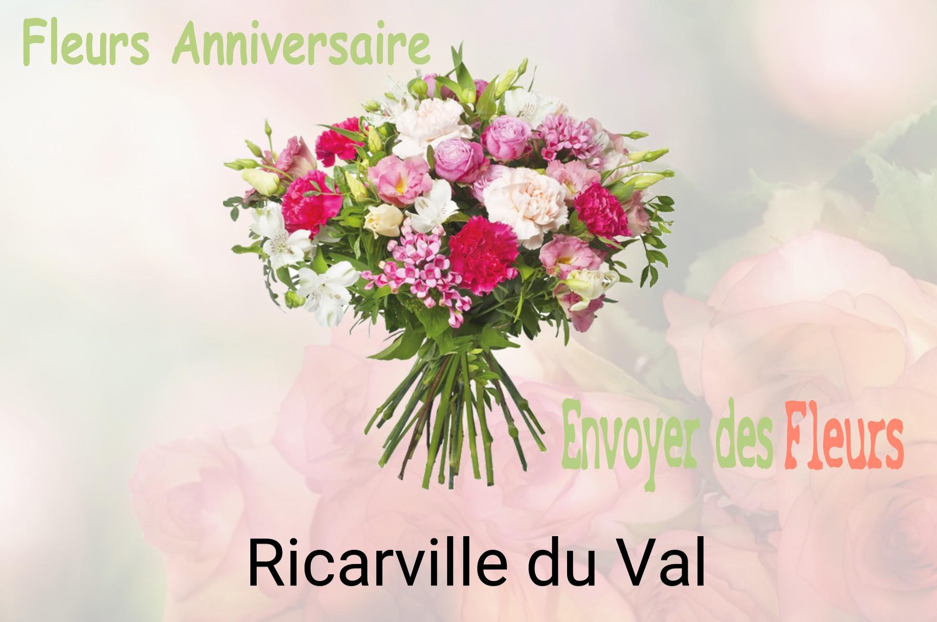 Bouquet de fleurs d’anniversaire livré à Ricarville-du-Val