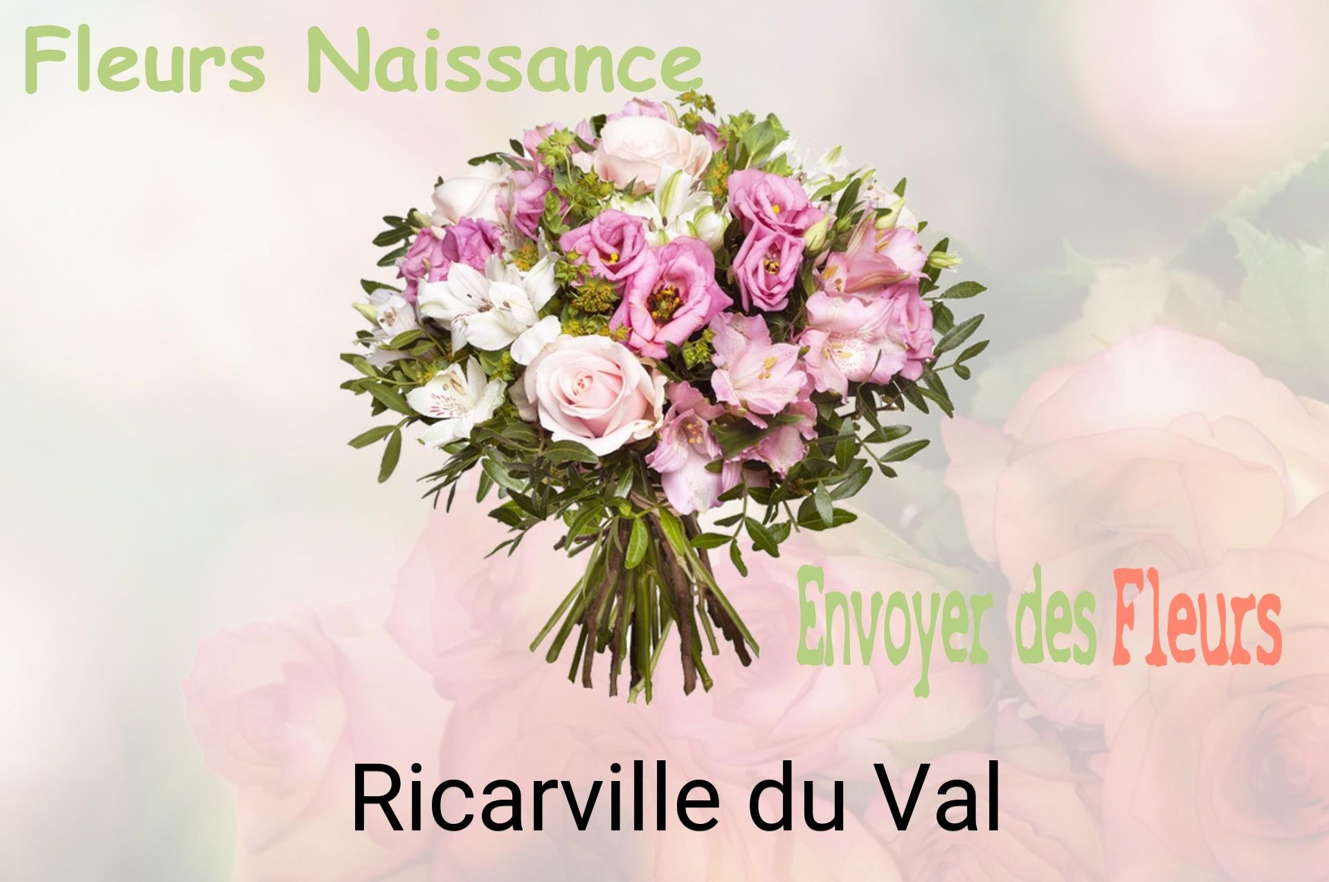 Bouquet de fleurs de naissance livré à Ricarville-du-Val
