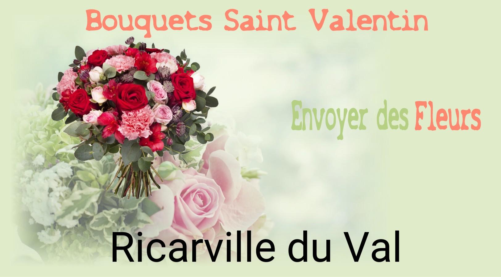 Roses de Saint-Valentin livrées à Ricarville-du-Val